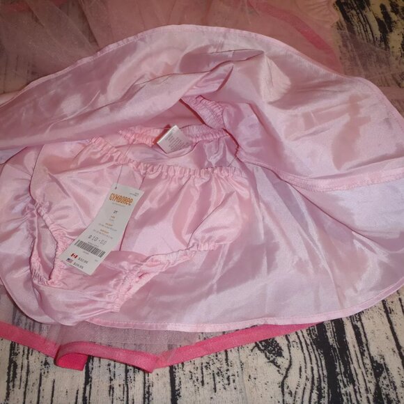 Gymboree Birthday 2T Top TuTu Diaper cover Outfit Set NWT - Picture 3 of 3